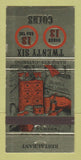 Matchbook Cover - Twenty Six Coins Restaurant Seattle WA 30 Strike