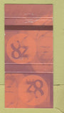 Matchbook Cover - Bar 38 30 Strike