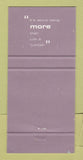 Matchbook Cover - Bar 38 30 Strike