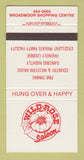 Matchbook Cover - Wild Rose Saloon Richmond? BC? 30 Strike