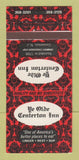 Matchbook Cover - Ye Olde Centerton Inn NJ 30 Strike
