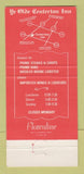 Matchbook Cover - Ye Olde Centerton Inn NJ 30 Strike