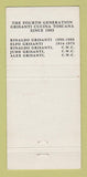 Matchbook Cover - Ronnie Grisanti & Sons Memphis TN 30 Strike