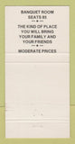 Matchbook Cover - Sebastian's Family Restaurant  Fairview Park OH 30 Strike