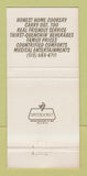 Matchbook Cover - 20 Mile House 20 Mile Stand OH 30 Strike