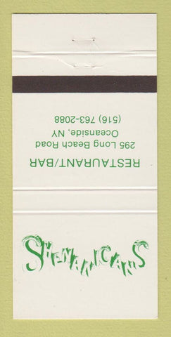 Matchbook Cover - Shenanigans Restaurant Oceanside NY 30 Strike