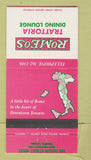 Matchbook Cover - Romeo's Trattoria Toronto ON Italian 30 Strike
