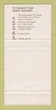 Matchbook Cover - Sydney's Restaurant Troy MI 30 Strike