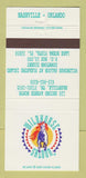 Matchbook Cover - Wildhorse Saloon Nashville TN Orlando FL 30 Strike