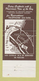 Matchbook Cover - Sea Wolf Restaurant Oakland CA Jack London Square 30 Strike