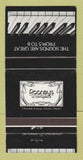 Matchbook Cover - Rooney's Le Connaisseur Toronto ON 30 Strike