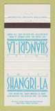 Matchbook Cover - Hotel Shangri La Santa Monica CA 30 Strike