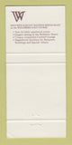 Matchbook Cover - Wellshire Inn Denver Colorado Leo's Place 30 Strike