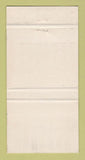 Matchbook Cover - Quenelles Restaurant Fish Seafood Toronto ON WEAR 30 Strike