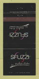 Matchbook Cover - Sfuzzi Italian Bistro 30 Strike