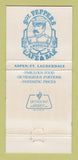 Matchbook Cover - Sgt Pepper's American Cafe Bar Plantation FL 30 Strike