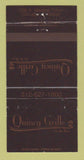 Matchbook Cover - Quincy Grille Chicago IL WEAR 30 Strike