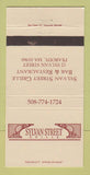 Matchbook Cover - Sylvan Street Grille Peabody MA 30 Strike