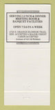 Matchbook Cover - Sheffields Restaurant Orlando? FL 30 Strike