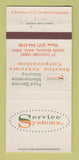 Matchbook Cover - Service Systems North Reading MA Del Monte WEAR 30 Strike