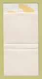 Matchbook Cover - Wells Faro Restaurant Jackson Hole WY WORN 30 Strike