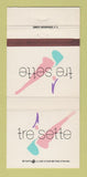 Matchbook Cover - The Sette Ristorante Palm Springs CA 30 Strike