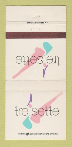 Matchbook Cover - The Sette Ristorante Palm Springs CA 30 Strike