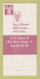 Matchbook Cover - Shady Lane Farm Marengo IL 30 Strike