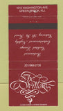 Matchbook Cover - The Willow Restaurant Green Brook NJ 30 Strike