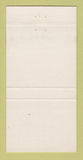 Matchbook Cover - William's Supper Club Muskego WI 30 Strike
