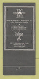 Matchbook Cover - Tony and Joe's Seafood Dancing Crab Washington DC 30 Strike