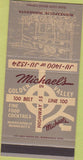 Matchbook Cover - Michael's Restaurant Minneapolis MN 30 Strike