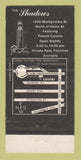 Matchbook Cover - The Shadows San Francisco CA 30 Strike