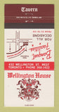 Matchbook Cover - Wellington House Tavern Toronto ON 30 Strike