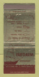 Matchbook Cover - Yardarm Restaurant Myrtle Beach SC 30 Strike