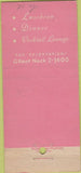 Matchbook Cover - Mori Restaurant Lake Success NY 30 Strike