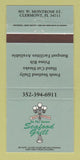 Matchbook Cover - On the Corner Seafood Grill Clermont FL 30 Strike