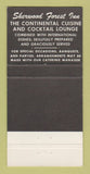 Matchbook Cover - Sherwood Forest Inn Chicago IL 30 Strike
