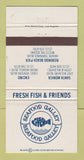 Matchbook Cover - Seafood Galley Fish Kitchen Santa Monica Encino CA 30 Strike
