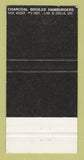 Matchbook Cover - Webers Restaurant Orillia ON 30 Strike