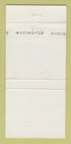 Matchbook Cover - Sherwood Restaurant Stoughton MA 30 Strike