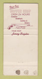 Matchbook Cover - 101 Club Oceanside CA 30 Strike