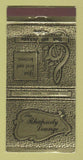 Matchbook Cover - The Rhapsody Lounge Geneva OH 30 Strike