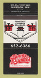 Matchbook Cover - Taverna Italian Restaurant Saskatoon SK 30 Strike