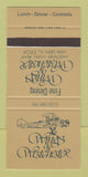 Matchbook Cover - Wings of Westchester White Plains NY SAMPLE 30 Strike