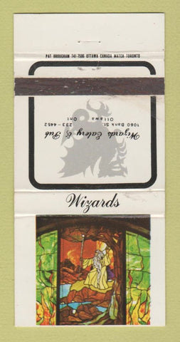 Matchbook Cover - Wizards Ottawa ON restaurant WEAR 30 Strike