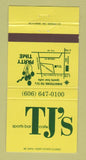 Matchbook Cover - TJ's Sports Bar Cafe Florence KY 30 Strike