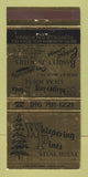 Matchbook Cover - Whispering Pines Steak House Roseville CA 30 Strike