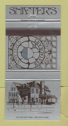 Matchbook Cover - Snifter's Restaurant Mississauga ON 30 Strike