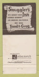 Matchbook Cover - Smuggler's Inn Los Angeles CA 30 Strike